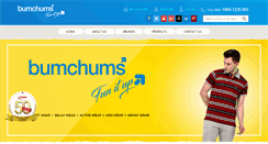 Desktop Screenshot of bumchums.in